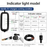 AplysiaTech Portable Level 1 EV Charger 15Amp