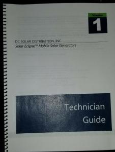 DC Solar Eclipse Generator Trailer Technician Guide 2008-2012