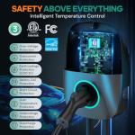 NexCyber Level 2 EV Charger with WiFi & 25ft Cable