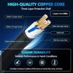 WINUSUAL Portable Level 2 EV Charger 25FT