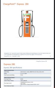 Charge Point+ 80kW EV Rapid Charger CPE280