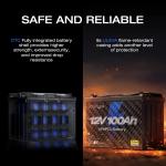 EcoFlow 12V 100Ah Lithium Marine Battery Pack