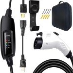 Duosida Portable EV Charger – Fast 16A Charging
