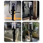 Stainless Steel EV Charger Pedestal with Lock