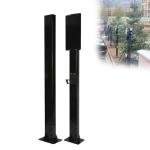 Outdoor EV Charger Stand - Heavy-Duty Support Pole