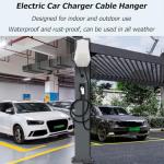 Indoor/Outdoor Electric Vehicle Charger Pedestal Stand