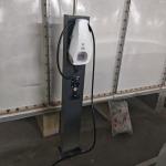 Indoor/Outdoor Electric Vehicle Charger Pedestal Stand