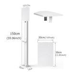 Heavy-Duty Outdoor EV Charger Pedestal for Electric Cars