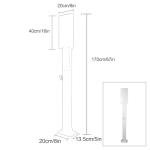 Heavy-Duty Outdoor EV Charger Support Pole