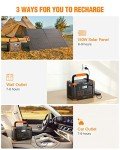 GRECELL Portable 999Wh Solar Power Station