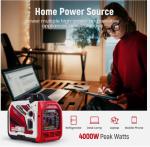 4000W Quiet Portable Inverter Generator with Bluetooth