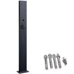 AMUFJJ Heavy-Duty EV Charger Pedestal Stand