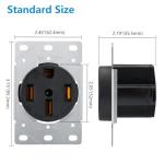 NEMA 14-50R 50 Amp EV Charging Outlet
