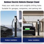 Heavy-Duty EV Charging Station with Pedestal Stand