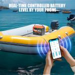 12V 100AH LiFePO4 Lithium Battery with Bluetooth