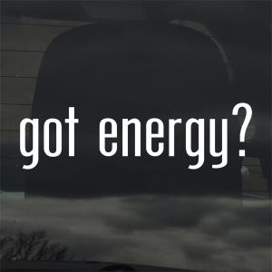 Custom Vinyl EV Charger Sticker Decal