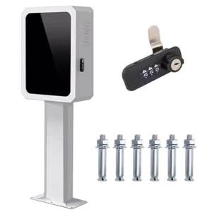 EV Charger Protection Stand with Lock & Key