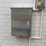 Stainless Steel Wall-Mounted EV Charger Protection Box
