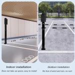 Electric Vehicle Charger Stand, Universal EV Charging Station Wall Mount Holder, 130cm Height, Durable and Resistant Design for Home and Commercial Use