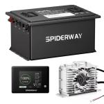 48V 105Ah Lithium Golf Cart Battery W/ 25A Chargerfor Advanced EV1 & Icon EV