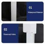 150cm Wall-Mounted EV Charger Stand for Outdoors