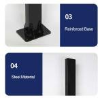 150cm Wall-Mounted EV Charger Stand for Outdoors