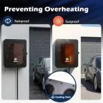 Compact Outdoor EV Charger Enclosure with Lock