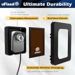 Compact Outdoor EV Charger Enclosure with Lock