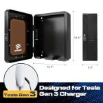 Compact Outdoor EV Charger Enclosure with Lock