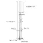 Durable 51in EV Charger Stand for Home & Commercial