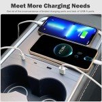 Leikaendi USB Hub Charger for Tesla Model 3/Y