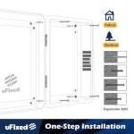 Compact Weatherproof EV Charger Wall Box with Lock