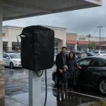 Waterproof EV Charger Cover with Adjustable Drawstring