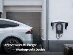 Weatherproof EV Charger Cover with Hook & Cloth