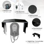 Weatherproof EV Charger Cover with Hook & Cloth