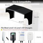 Weatherproof EV Charger Cover with Hook & Cloth