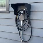 Weatherproof EV Charger Cover with Hook & Cloth