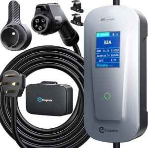 Ecogenix 2025 Level 2 Portable EV Charger 32Amp