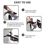 Tesla Charger Lock for J1772 Adapter - 2 Pack