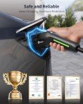 Ecogenix 2025 Level 2 Portable EV Charger 32Amp