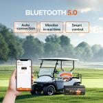 LiTime 48V 100Ah Bluetooth Lithium Battery for Solar