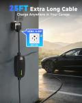 32A Level 2 Tesla Charger with 25ft Cord