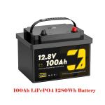 12V 100Ah LiFePO4 Battery for Home Energy