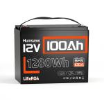 12V 100Ah Bluetooth Lithium Battery for RVs