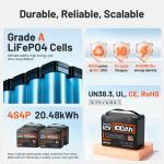 12V 100Ah Bluetooth Lithium Battery for RVs