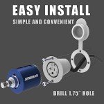 Journeyman-Pro HJP-5379WH 20 AMP EV Charger Socket