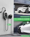 40 Amp Portable Level 2 EV Charger with 25ft Cable