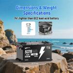 48V 105Ah LiFePO4 Lithium Battery with Bluetooth