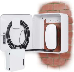 EV Charger Cover and Cable Holder Lock Box