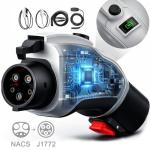Tesla to J1772 Adapter for EV Charging 60 Amp
